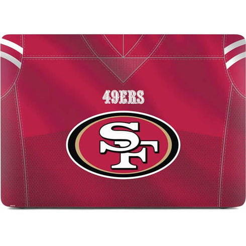 NFL San Francisco 49ers Team Jersey Apple MacBook Pro 16-inch Skin