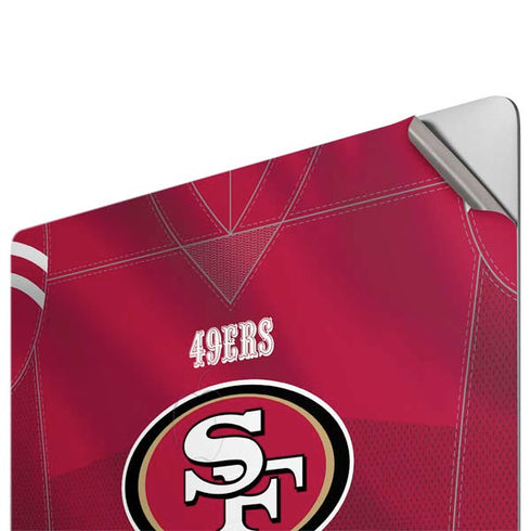 NFL San Francisco 49ers Team Jersey Apple MacBook Pro 16-inch Skin
