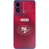 NFL San Francisco 49ers Team Jersey Moto G Play 4G (2024) Skin