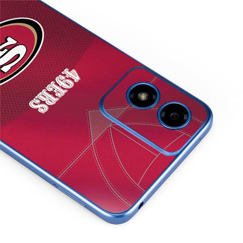 NFL San Francisco 49ers Team Jersey Moto G Play 4G (2024) Skin