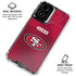 NFL San Francisco 49ers Team Jersey Moto G Power 5G (2024) Clear Case