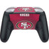 NFL San Francisco 49ers Team Jersey Nintendo Switch 2 (2025) Pro Controller Skin