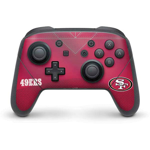NFL San Francisco 49ers Team Jersey Nintendo Skins