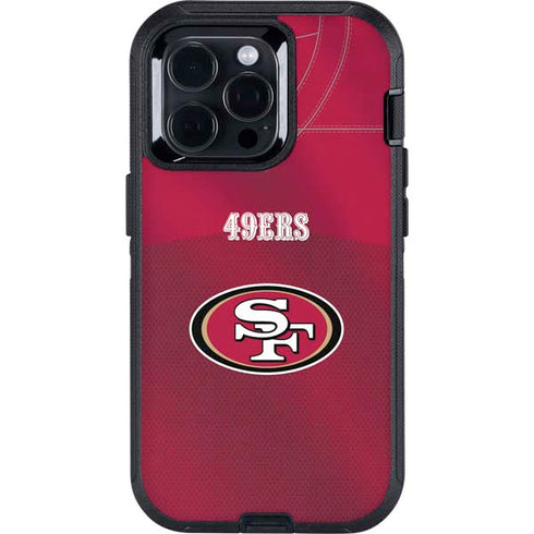NFL San Francisco 49ers Team Jersey Otterbox Defender iPhone Skin
