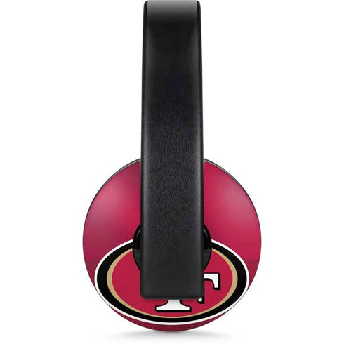 NFL San Francisco 49ers Team Jersey PlayStation 4 Gold Wireless Headset Skin