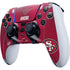 NFL San Francisco 49ers Team Jersey PS5 DualSense Edge Pro Controller Skin