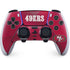 NFL San Francisco 49ers Team Jersey PlayStation PS5 Skins