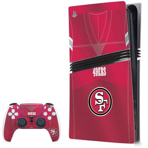 NFL San Francisco 49ers Team Jersey PlayStation PS5 Skins
