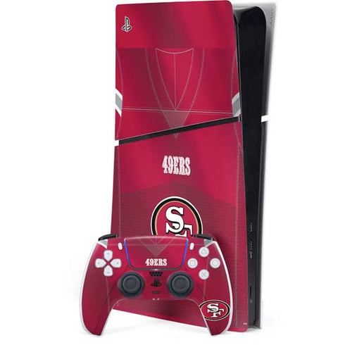 NFL San Francisco 49ers Team Jersey PlayStation PS5 Skins