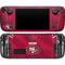 NFL San Francisco 49ers Team Jersey Steam Deck Handheld Gaming Computer OLED Skin