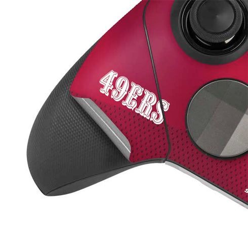 NFL San Francisco 49ers Team Jersey Xbox Elite Wireless Controller Series 2 Skin