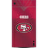NFL San Francisco 49ers Team Jersey XBox Series X Digital Edition Console Skin