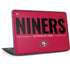 NFL San Francisco 49ers Team Motto HP Chromebook Skin