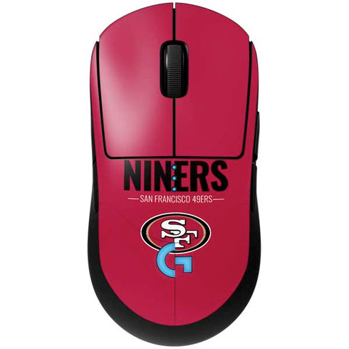 NFL San Francisco 49ers Team Motto G Pro Wireless Gaming Mouse Skin