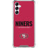 NFL San Francisco 49ers Team Motto Gabb Phone 4 Clear Case