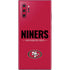 NFL San Francisco 49ers Team Motto Galaxy Note 10 Plus Skin