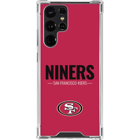 NFL San Francisco 49ers Team Motto Galaxy S23 Ultra Clear Case