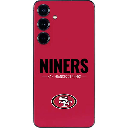 NFL San Francisco 49ers Team Motto Galaxy S25 Plus Skin