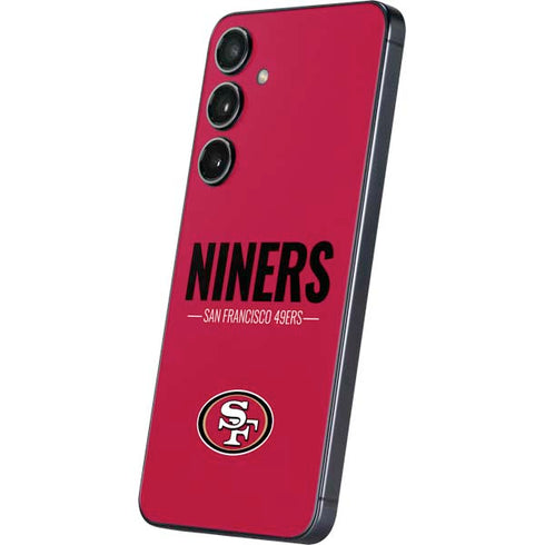 NFL San Francisco 49ers Team Motto Galaxy S24 Plus Skin