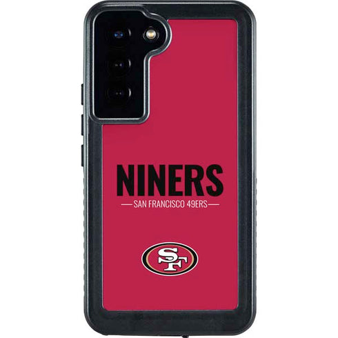 NFL San Francisco 49ers Team Motto Galaxy S24 Plus Waterproof Case