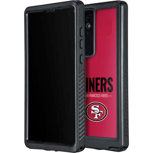 NFL San Francisco 49ers Team Motto Galaxy S24 Ultra Waterproof Case