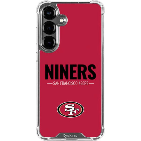 NFL San Francisco 49ers Team Motto Galaxy S26 Plus Clear Case