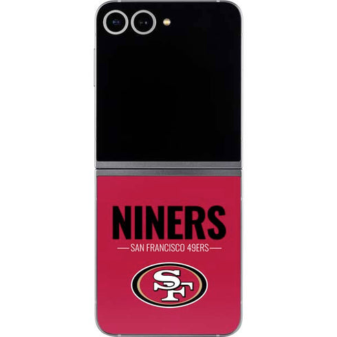 NFL San Francisco 49ers Team Motto Galaxy Z Flip6 Skin