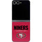 NFL San Francisco 49ers Team Motto Galaxy Z Flip6 Skin