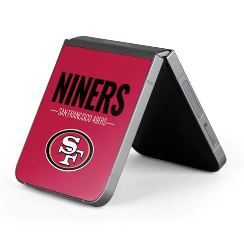 NFL San Francisco 49ers Team Motto Galaxy Z Flip6 Skin