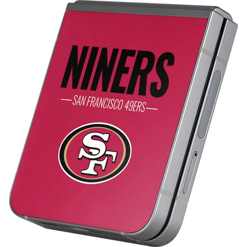 NFL San Francisco 49ers Team Motto Galaxy Z Flip6 Skin