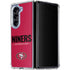 NFL San Francisco 49ers Team Motto Galaxy Z Fold5 5G Clear Case