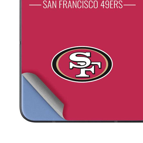 NFL San Francisco 49ers Team Motto Galaxy Z Fold5 5G Skin