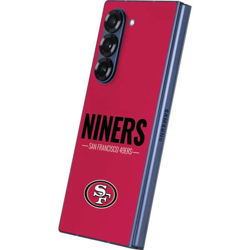 NFL San Francisco 49ers Team Motto Galaxy Z Fold6 Skin