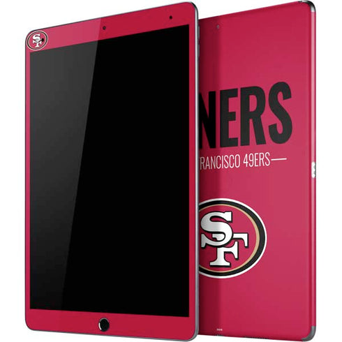 NFL San Francisco 49ers Team Motto iPad Skins