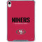 NFL San Francisco 49ers Team Motto iPad 11th Gen (2025) Clear Case