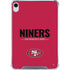 NFL San Francisco 49ers Team Motto iPad 11th Gen (2025) Clear Case