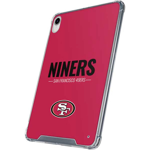 NFL San Francisco 49ers Team Motto iPad 11th Gen (2025) Clear Case