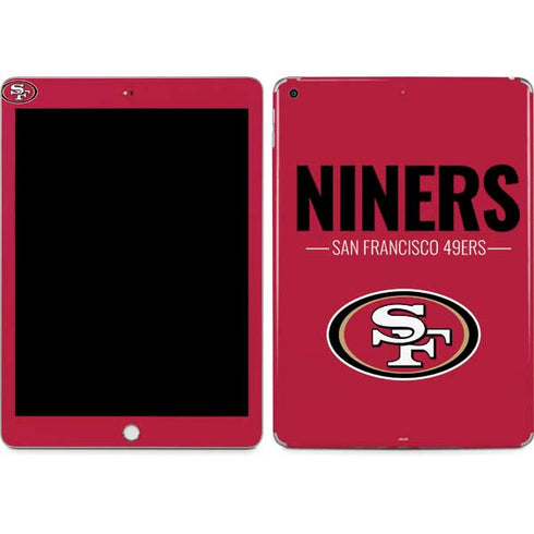 NFL San Francisco 49ers Team Motto Apple iPad Skin