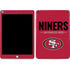 NFL San Francisco 49ers Team Motto Apple iPad Skin