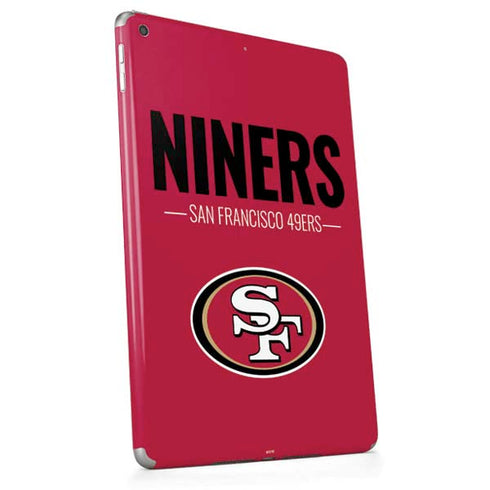 NFL San Francisco 49ers Team Motto Apple iPad Skin