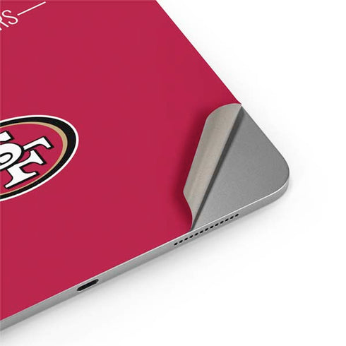 NFL San Francisco 49ers Team Motto Apple iPad Air Skin