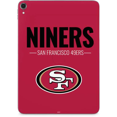 NFL San Francisco 49ers Team Motto Apple iPad Pro Skin