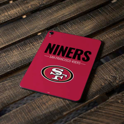 NFL San Francisco 49ers Team Motto Apple iPad Pro Skin
