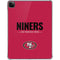 NFL San Francisco 49ers Team Motto iPad Pro 11in (2024) Clear Case