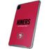 NFL San Francisco 49ers Team Motto iPad Cases