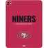 NFL San Francisco 49ers Team Motto iPad Pro 13in M4 (2024) Skin