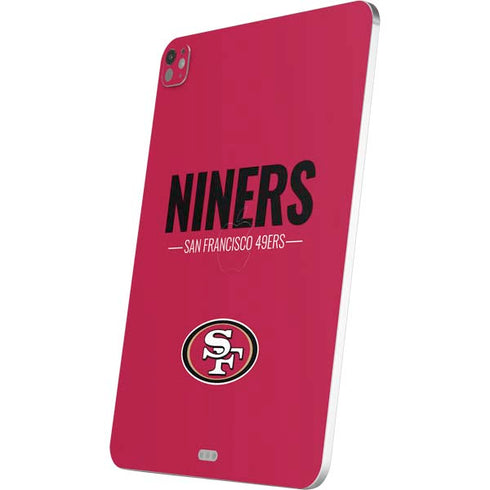 NFL San Francisco 49ers Team Motto iPad Pro 13in M4 (2024) Skin