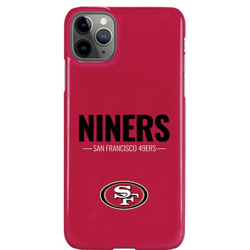 NFL San Francisco 49ers Team Motto iPhone Cases