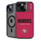 NFL San Francisco 49ers Team Motto iPhone 15 Plus Kickstand Case