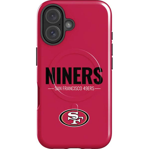 NFL San Francisco 49ers Team Motto iPhone 16 Magsafe Impact Case